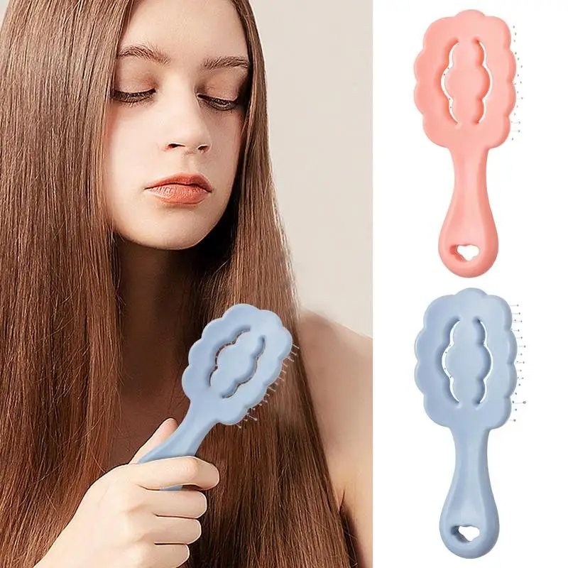 Brushes For Hair Curved Hair Brushes Massage Combs Hollow Out Wet Curly Hair Vented Brushes Hair Styling Tools Rib Comb For