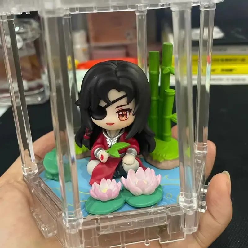 Mystery Box Heaven Official Blessing Blind Box Xie Lian Hua Cheng Cute Version Action Figure Anime Figurine Doll Toy Decor Gifts