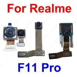 For OPPO F11 Pro F11Pro Front Rear Main Camera Front Lifting Camera with Frame Replacement Parts