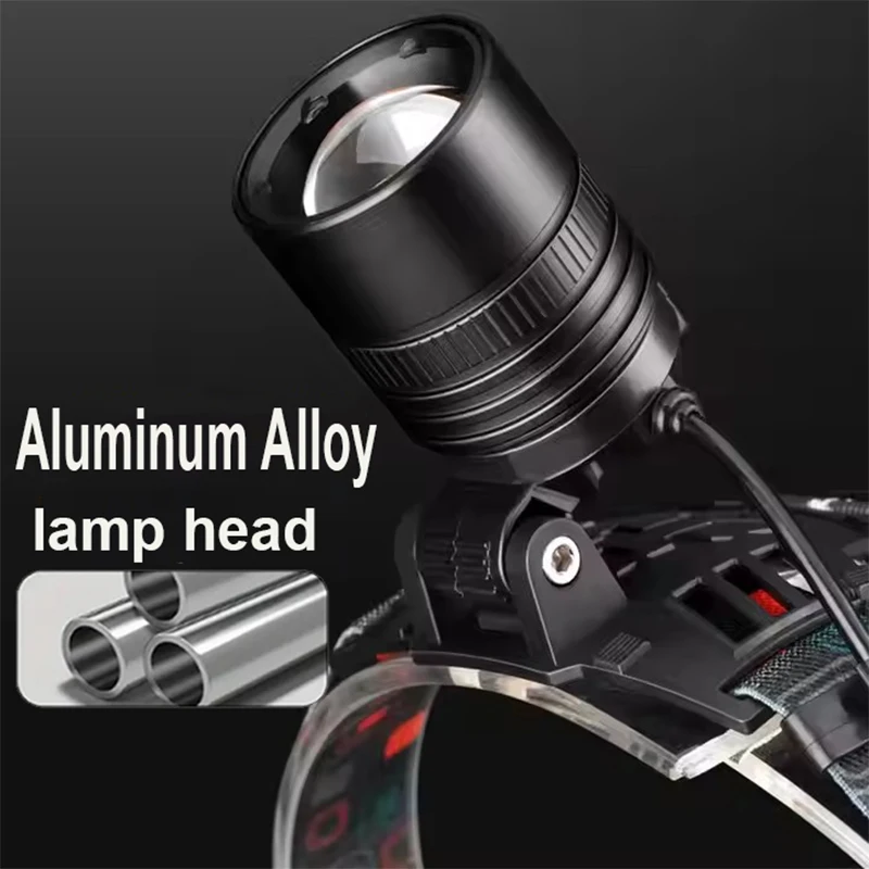 2025 New Rechargeable Headlights Super Bright Head Light Motion Sensor Front LED Headlight Flashlight Waterproof Outdoor Camping