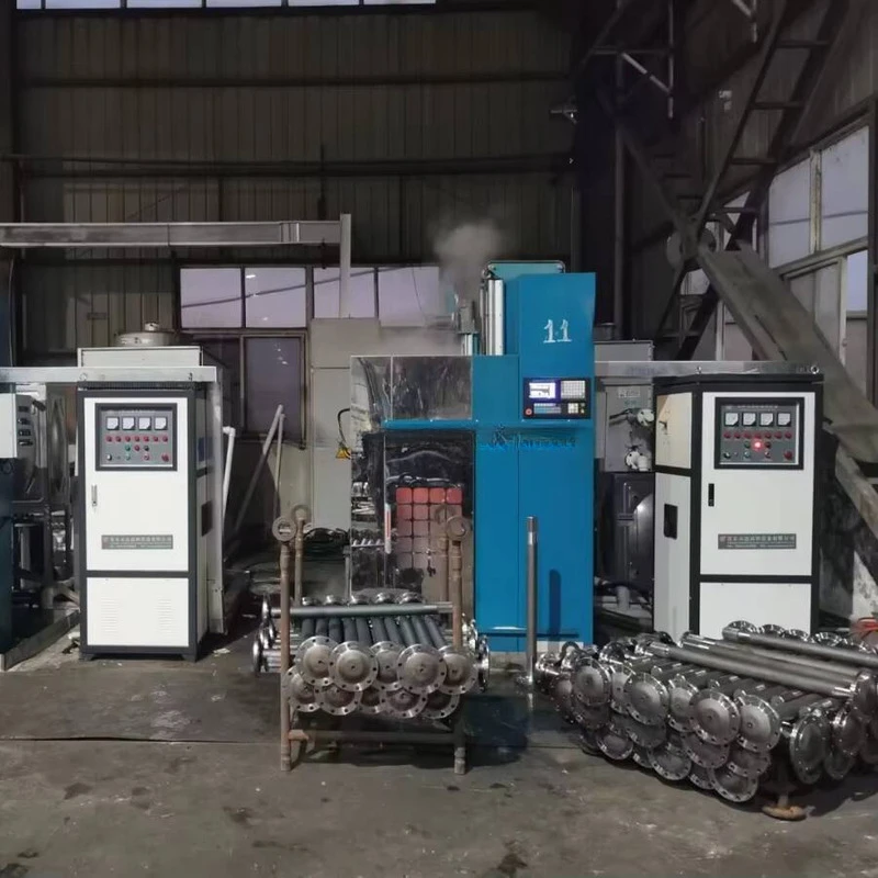 IGBT High/Medium Induction Heat Treatment Equipment For Crane Wheel Gear Sprocket Driven Shaft
