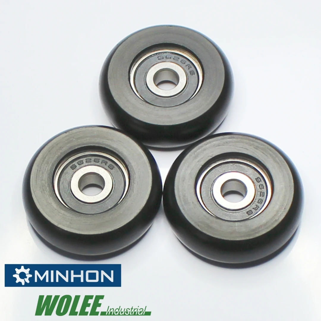 10PCS Martinoli rowing boat seats pulley roller SS626-2RS Size 6x35x11 Pulley Roller Wheel