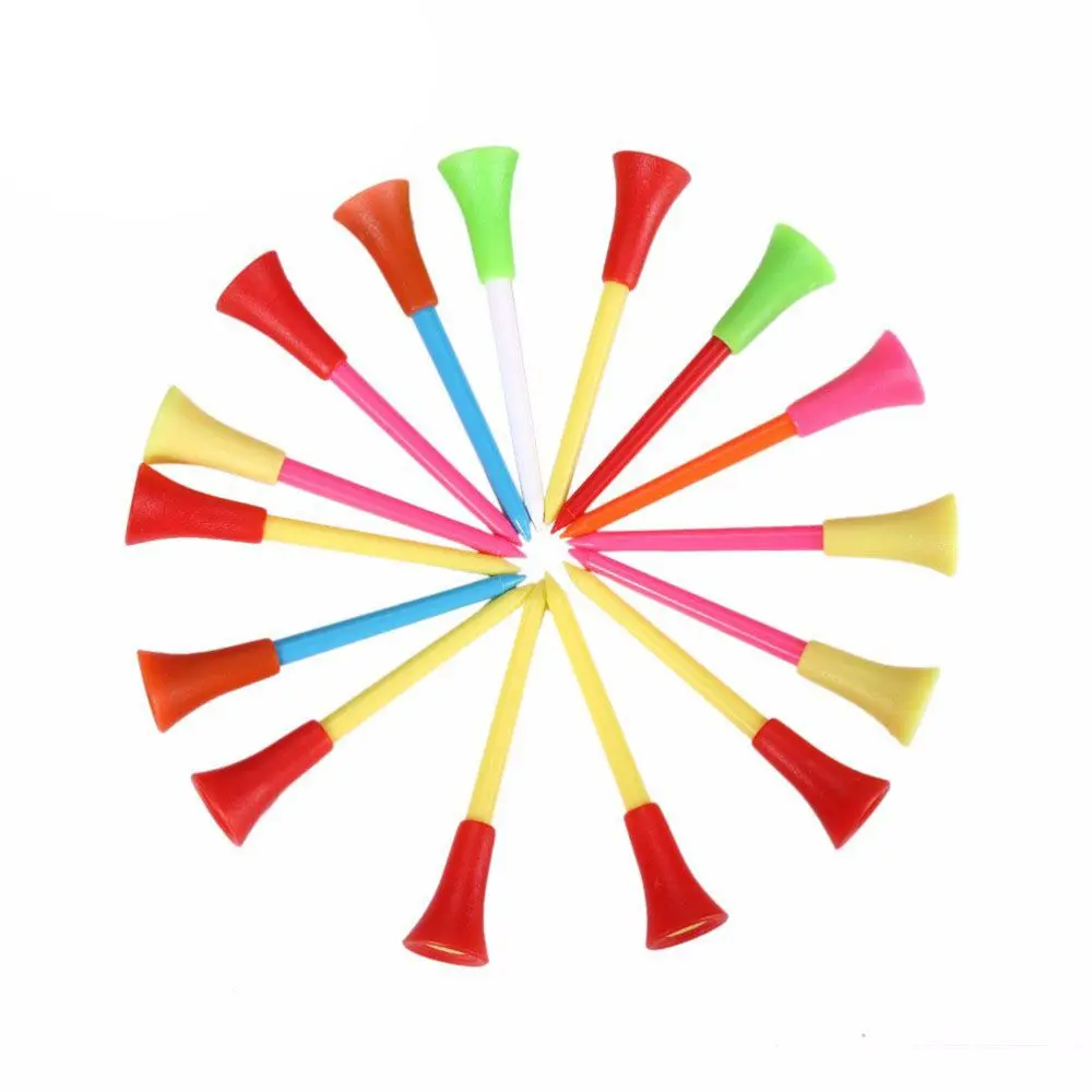 

Durable Multi-colored 50 PCS/lot Rubber Cushion Golf Tees Golf Accessories Outdoor Sports