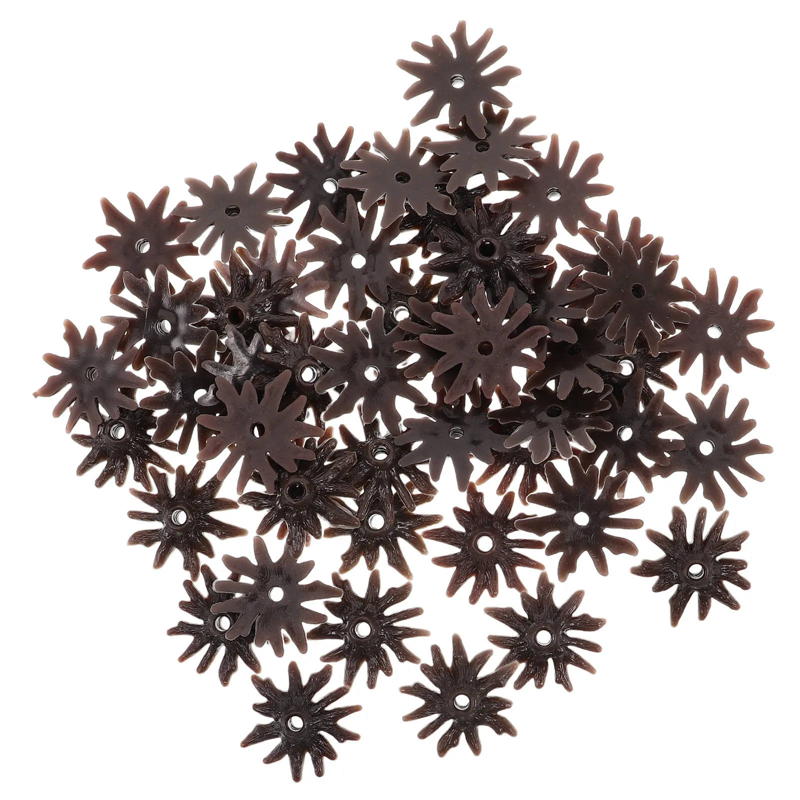 

50Pcs Tree Base for Miniature Models Architectural Scenery Stand Foot Support DIY Building Landscape Garden Decorative Plastic