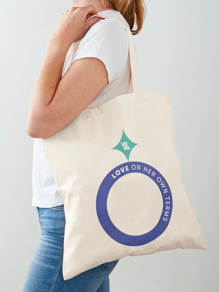 

I See A World Where No Child Is Ever A Bride (Teal Ring) Tote Bag handbag Handbags Woman shopper bag