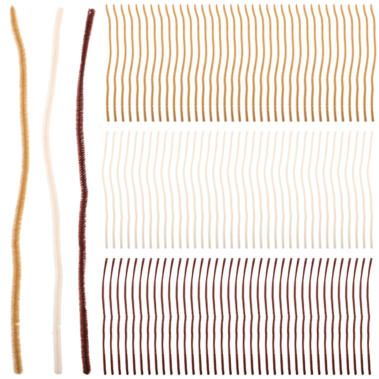 Art Craft Jumbo - 300Pcs Pipe Cleaners Jumbo Thick Chenille