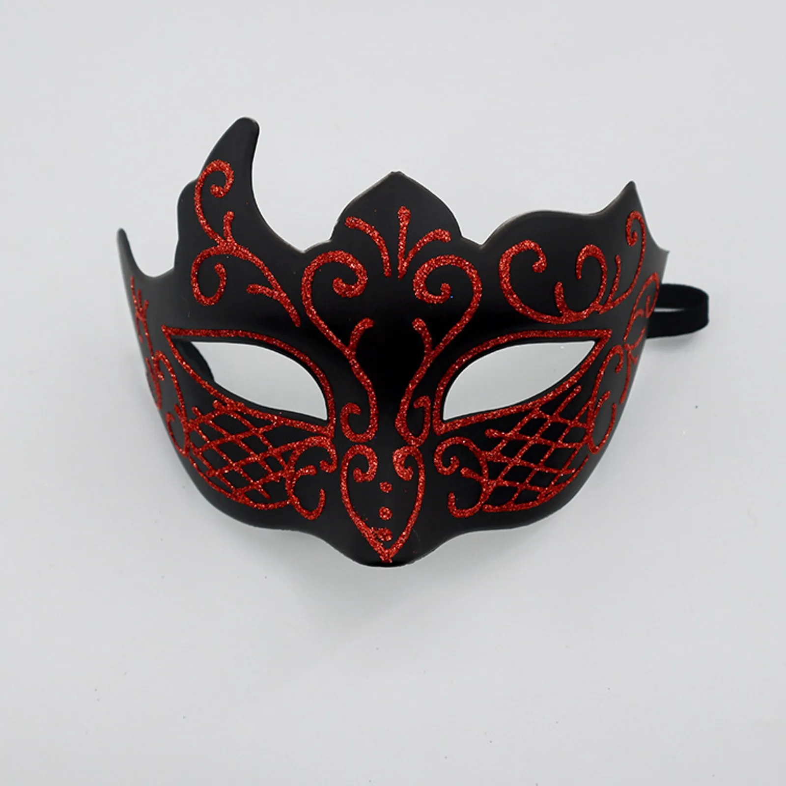 Maschera per travestimento a mezza faccia dipinta retrò per donne e uomini Maschera veneziana Festa di carnevale Costumi di compleanno Puntelli per feste cosplay