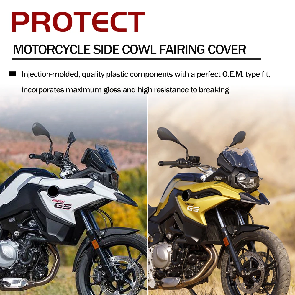 For BMW F750GS F750 GS F 750 GS 2017 2018 2019 2020 Motorcycle Fuel Tank Surround Side Plate Guard Left Right Fairing Cowling