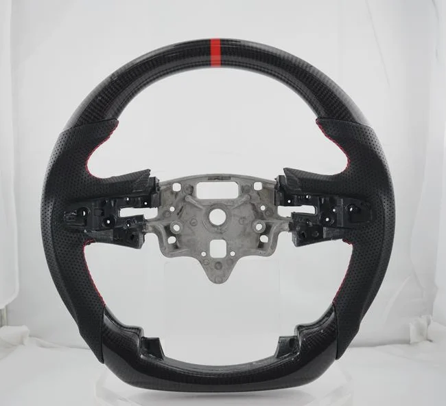 

BM for Chevrolet Suburban 2021+ Tahoe 2020-2023 Silverado Blazer 2020-up Classical Glossy Carbon Fiber Car Custom Steering Wheel