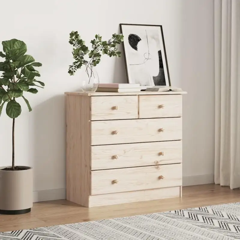 Komoda ALTA, 77x35x73 cm, madera de pino