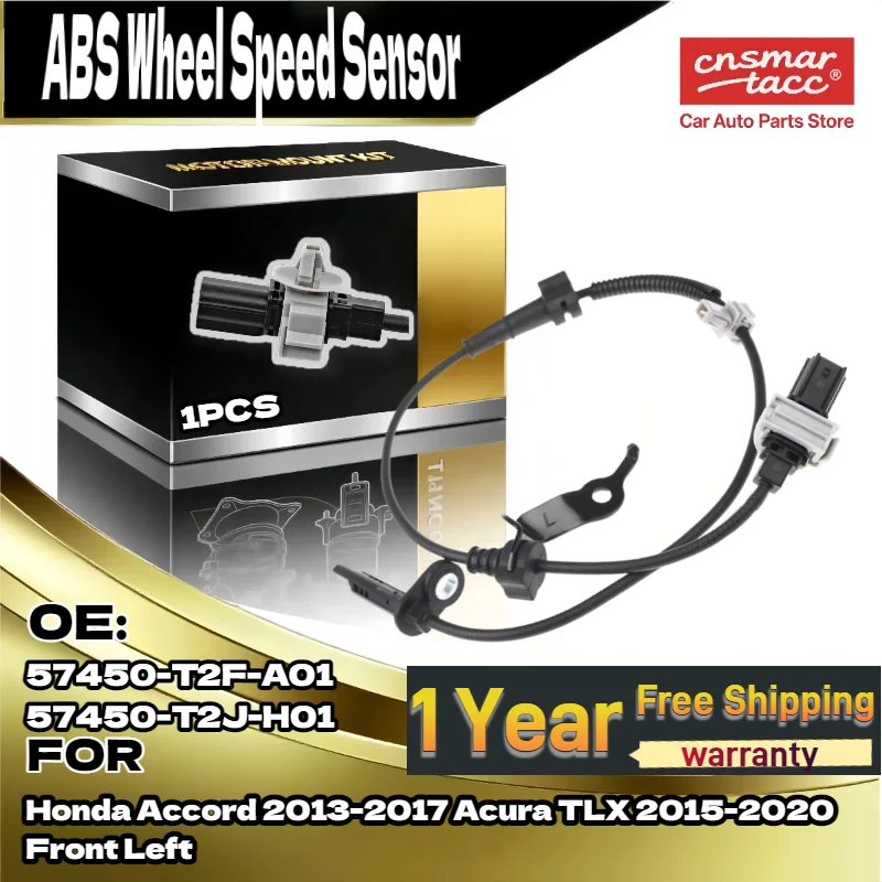 

For ABS Wheel Speed Sensor for Honda Accord 2013-2017 for Acura TLX 2015-2020 Front Left 57450-T2F-A01