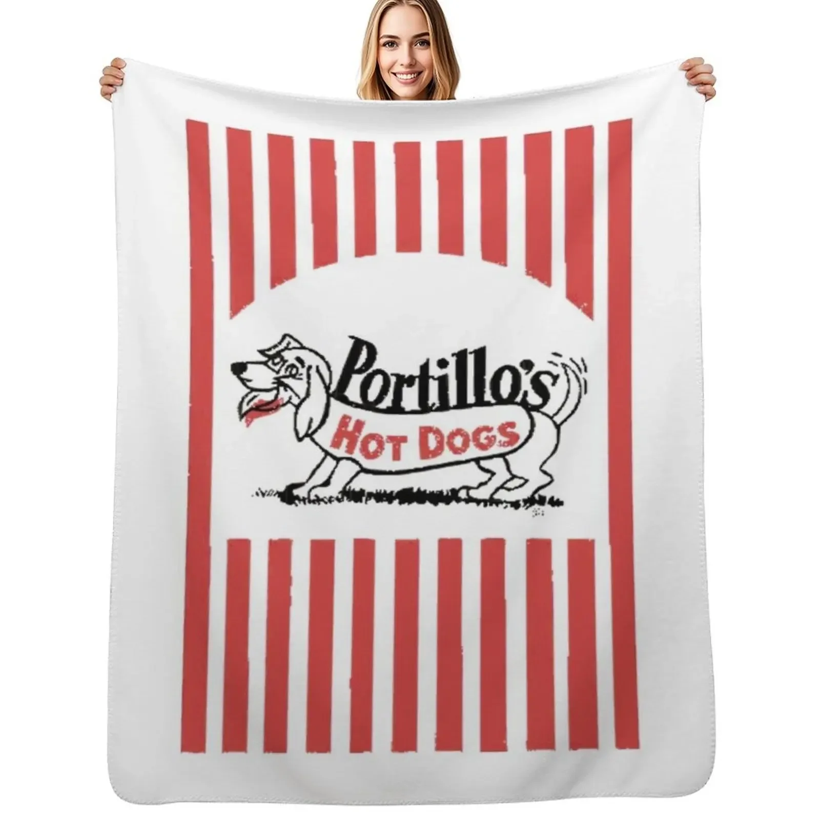 

Portillo's 02 Throw Blanket Heavy Luxury Thicken Custom Blanket
