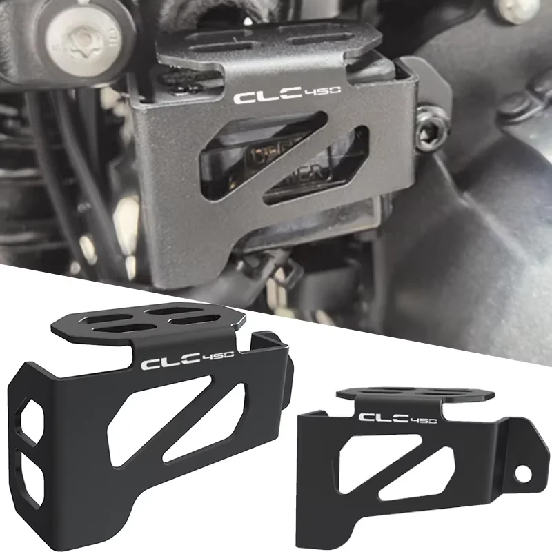 

For CFMOTO 450CLC CLC450 CLC 450 CF MOTO Accessories Motorcycle Rear Brake Fluid Reservoir Cover Guard Protection