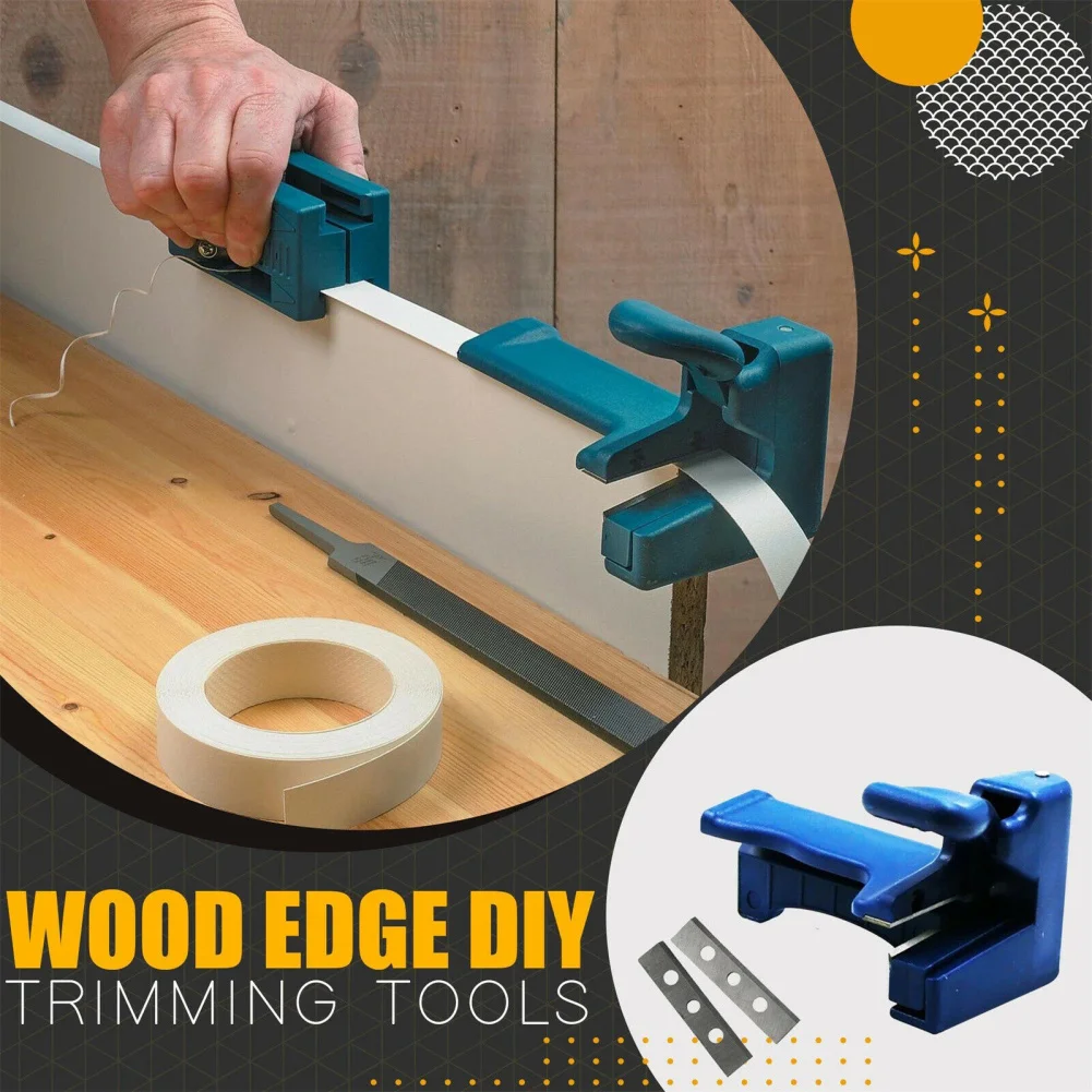 

Double Edge Trimmer Banding Machine Set Carpenter Tools Wood Head Tail Trimming For Furniture Cabinets