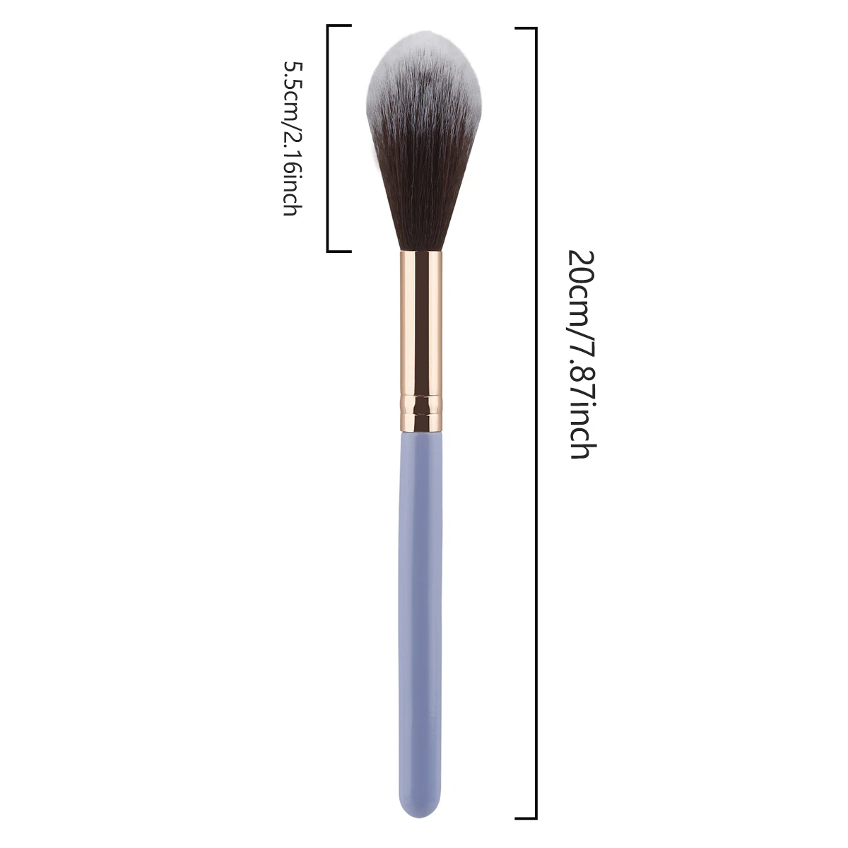 1/5/10pcs Professional Blush Highlight Loose Powder Brush Portable Multifunction Soft Fiber Makeup Brush Beauty Tools