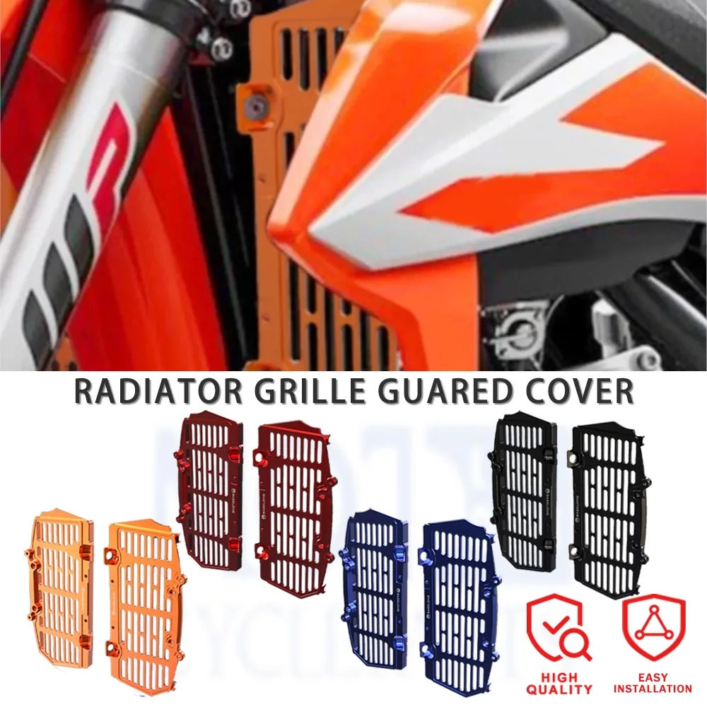 Motorcycle Radiator Grille Guard Cover FOR KTM 125 150 250 300 SX 250 350 450 SXF 250 300 450 SXF Factory Edition 350 Freeride