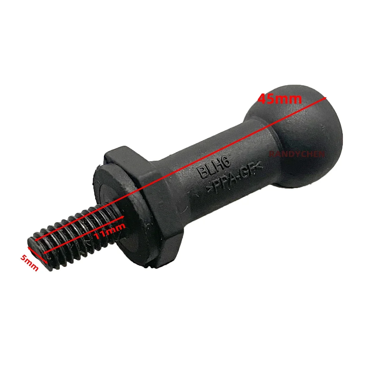 محرك جديد TDI غطاء بونيه الكرة رئيس الترباس لشركة فولكس فاجن جولف 4 5 بولو 9N باسات B6 بورا جيتا A4 A5 طوارق 7L العلبة بيتل 038103164 #2