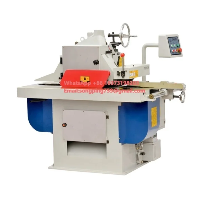 Woodworking Machinery Automatic Single Blade Rip Saw