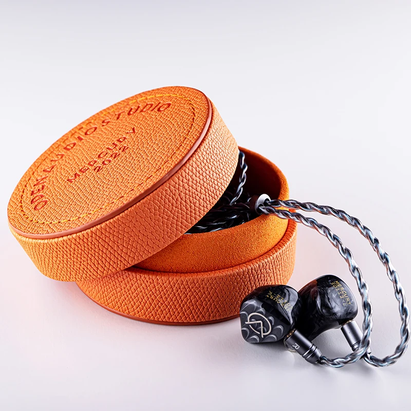 OpenAudio Mercury DD + 4BA الهجين مخصص Hifi الراقية رصد استوديو 2Pin 0.78 مللي متر اوديوفيلي الموسيقار باس سماعات كانون Veedix