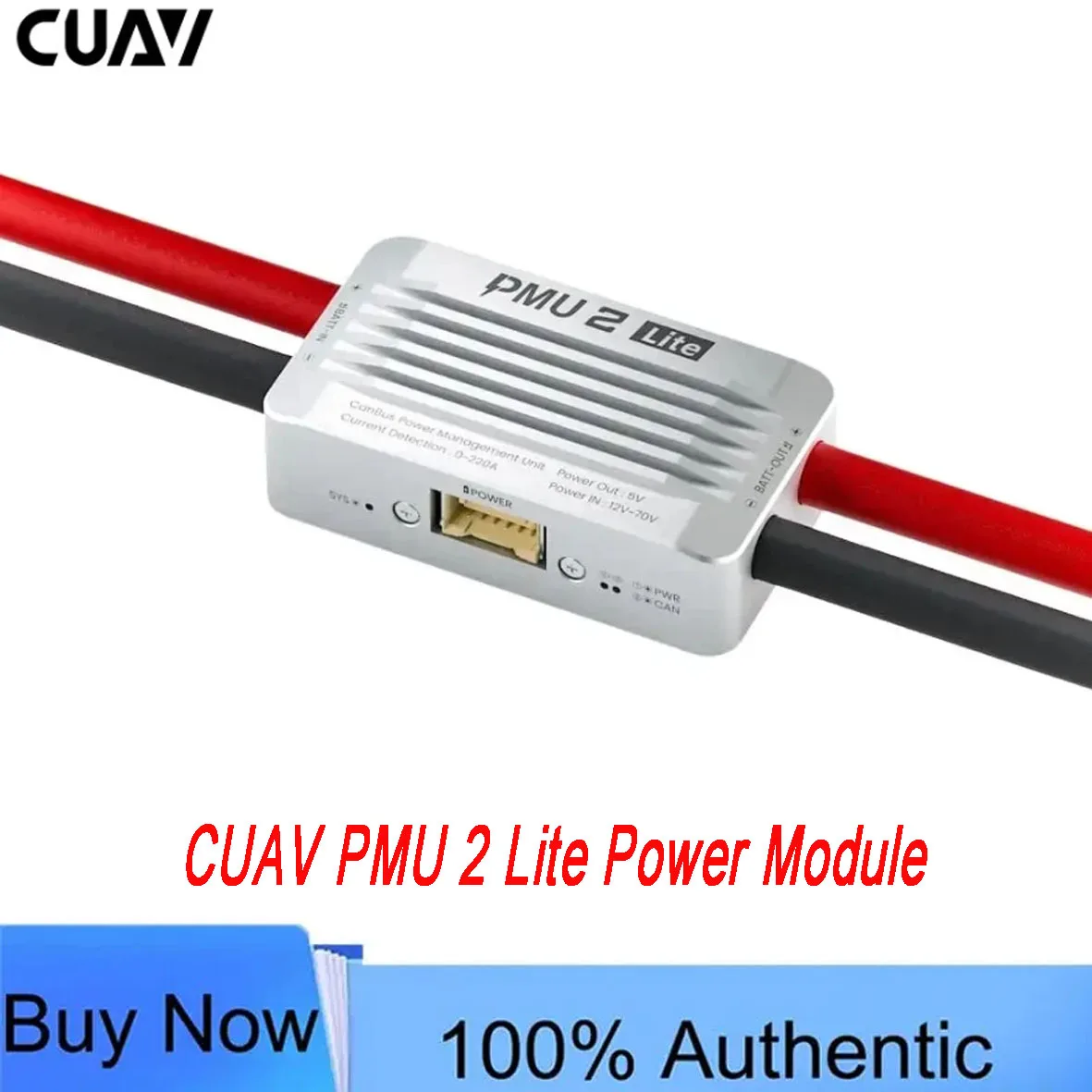 CUAV PMU 2 Lite Power Management Module 15V 5V Stable Output Professional PDU Power Distribution Unit For Large UAV Drone
