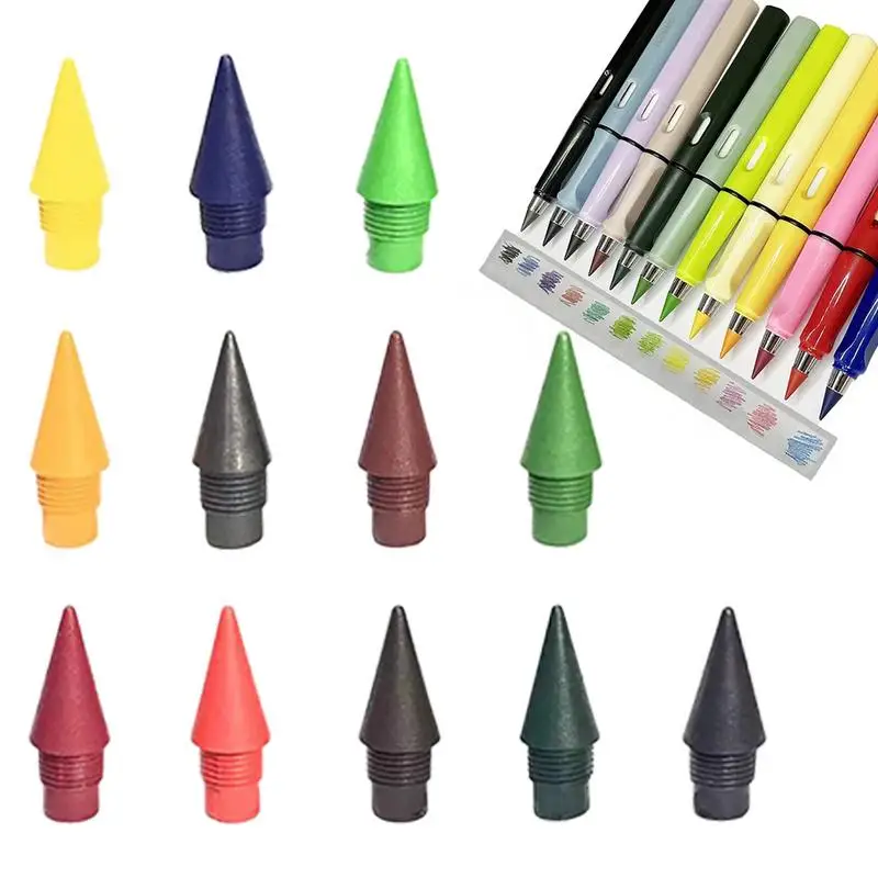 

Pencil Nibs Inkless Pencil Tip Everlasting Writing Nibs School Supplies Pencil Inkless Replacement Tip Drawing Tips For Kids