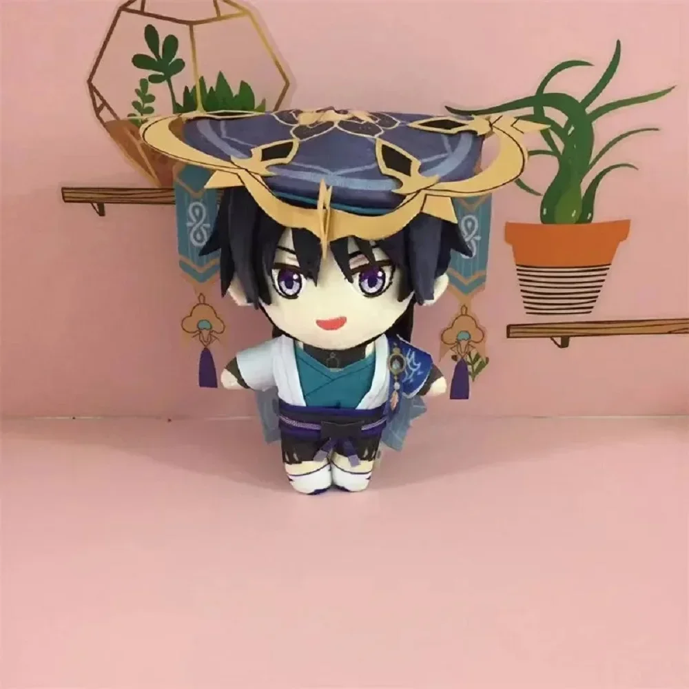 

Genshin Impact Plush Doll Kinich Mualani Kachina Mavuika Keqing Klee Lumine Ayaka Yoimiya Aether Citlali Dainsleif Kids Gift Toy