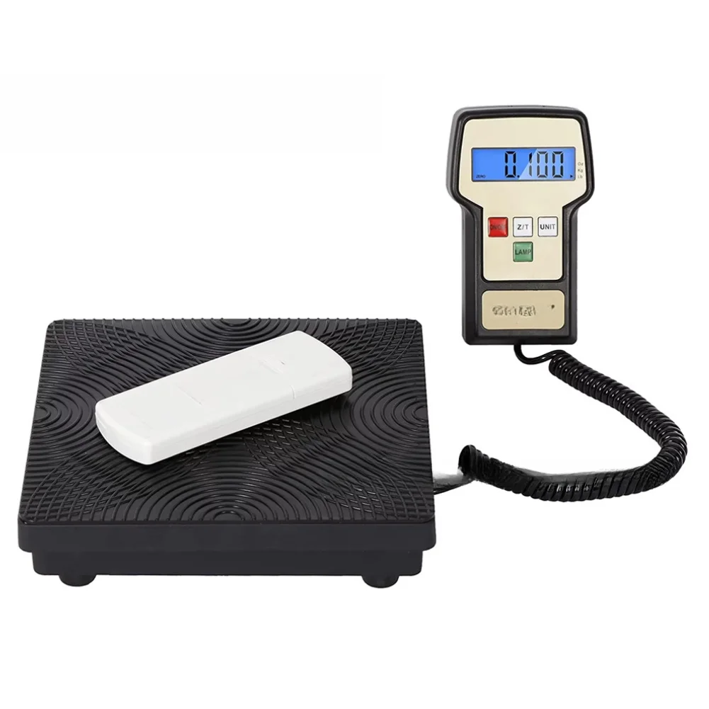 Portable Electronic Cooling Agent Scale 50kg 70kg 100kg High Accuracy Digital Weight Meter For HVAC Charging Recovery Tool