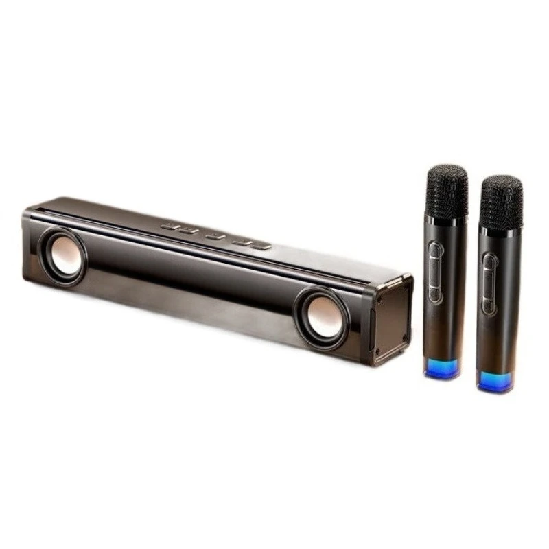 

Bluetooth speaker, high subwoofer, dual speaker strip, wireless k-song stereo.