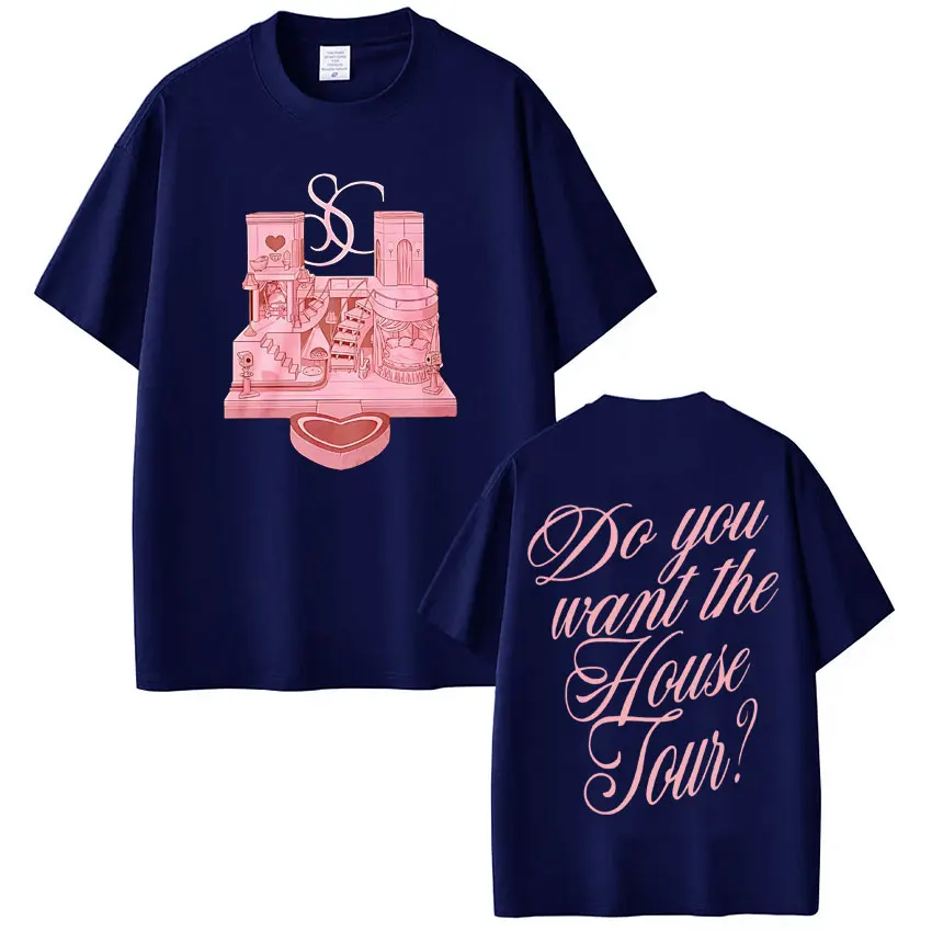 هل تريد جولة البيت سابرينا نجار خمر قميص مطبوع الرجال النساء تي شيرتات على الموضة المتضخم تي شيرت غير رسمي مروحة الهدايا #4