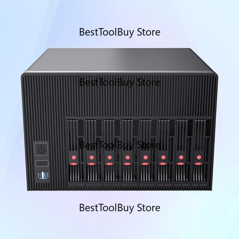 8-Bay Network Xeon E5 2650V4 Storage Server 2.5-Inch 3.5-Inch Hdd/Ssd Omv 6X2.5G Lan Truenas Freenas