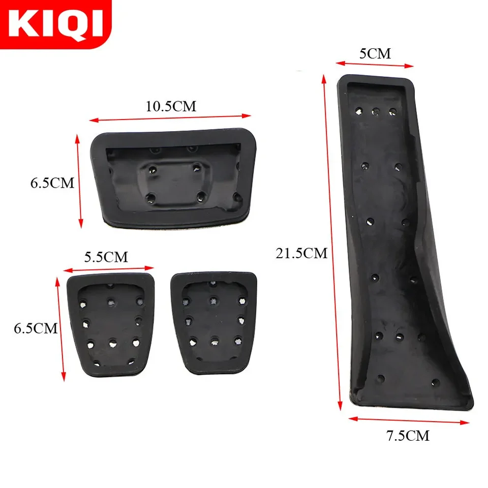 HAOTOM 2X Couvre-Pédales Embrayage Frein Compatible Hyundai Kia - 32825-36000 - Pedal Pads Voiture