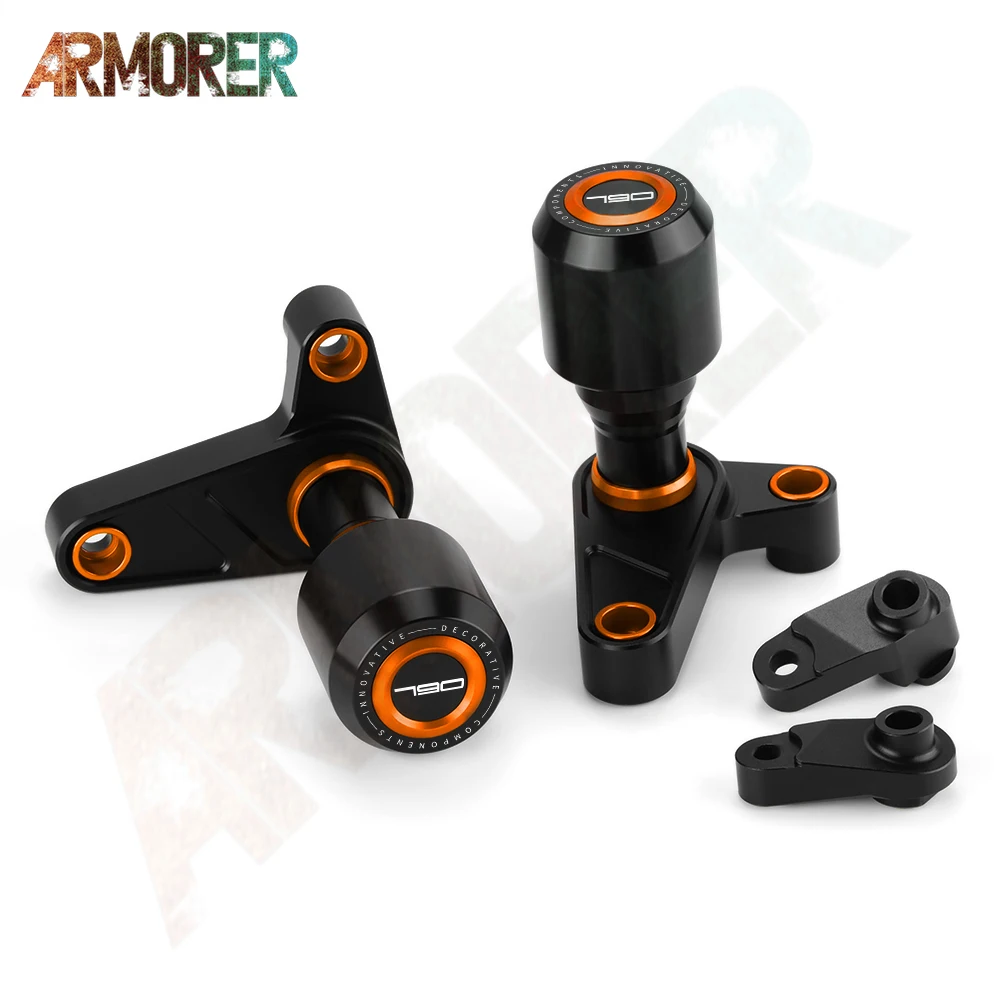 

Motorcycle Accessorie Aluminum Frame Sliders Anti Crash Protector For DUKE 790 890 duke 890 Duke790 2018 2019 2020 -2023