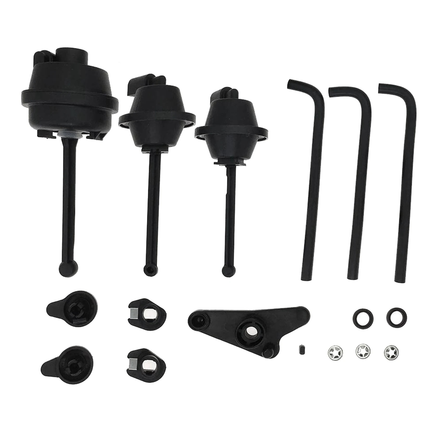 Engine Intake Manifold Air Flap Adjuster Repair Kit with 5PC Car Pedal Cover, for Mercedes Benz W203 W222