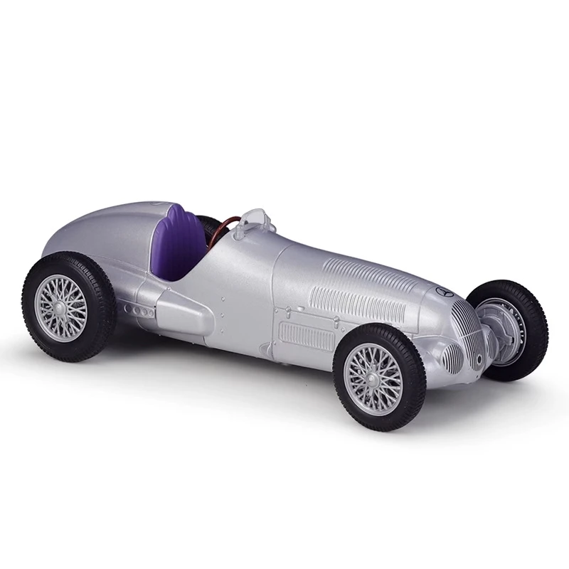 WELLY 1:24 Mercedes-Benz W125 1937 Alloy Car Model Diecasts & Toy Vehicles Collect Car Toy Boy Birthday gifts