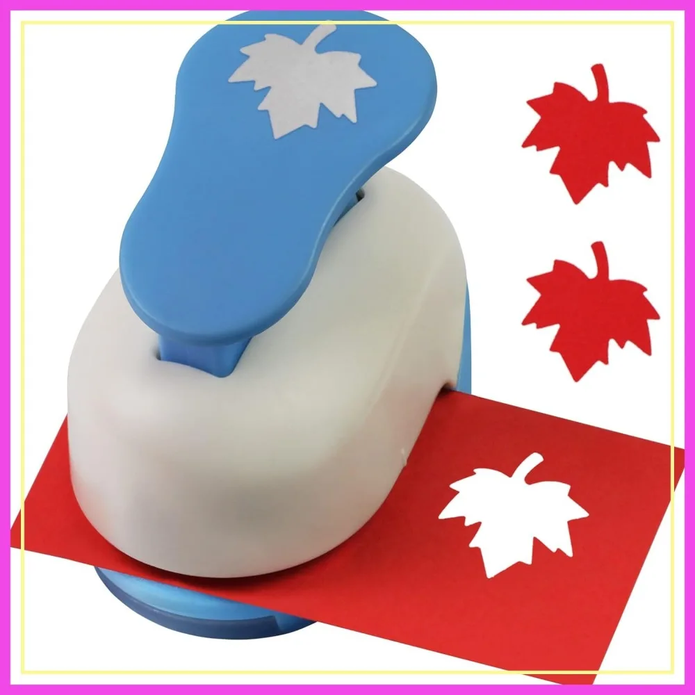 

1 Inch Maple Leaf Paper Punch, Craft Lever Punch for Scrapbooking Cards DIY