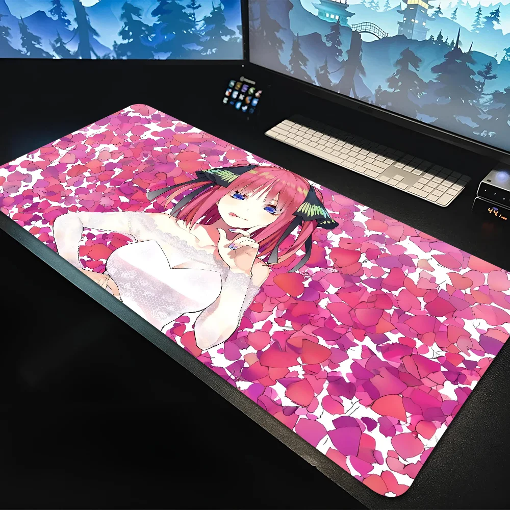 

1pc The Quintessential Quintuplets Non-slip Mouse Pad Suitable For Office Computers Laptops E-sports Game Desk Mats XXL Keyboard