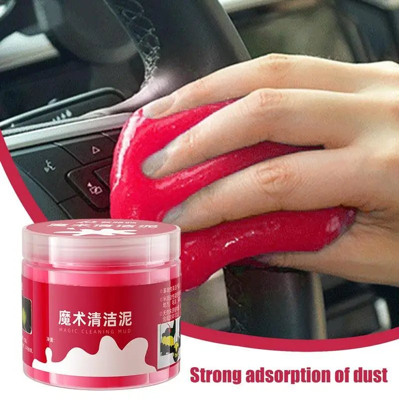 Cleaning Putty For Car Interior Multi Functions Computer Home Clean Gel Dust Cleaner For Car Vent Keyboard Cleaning Slime Auto