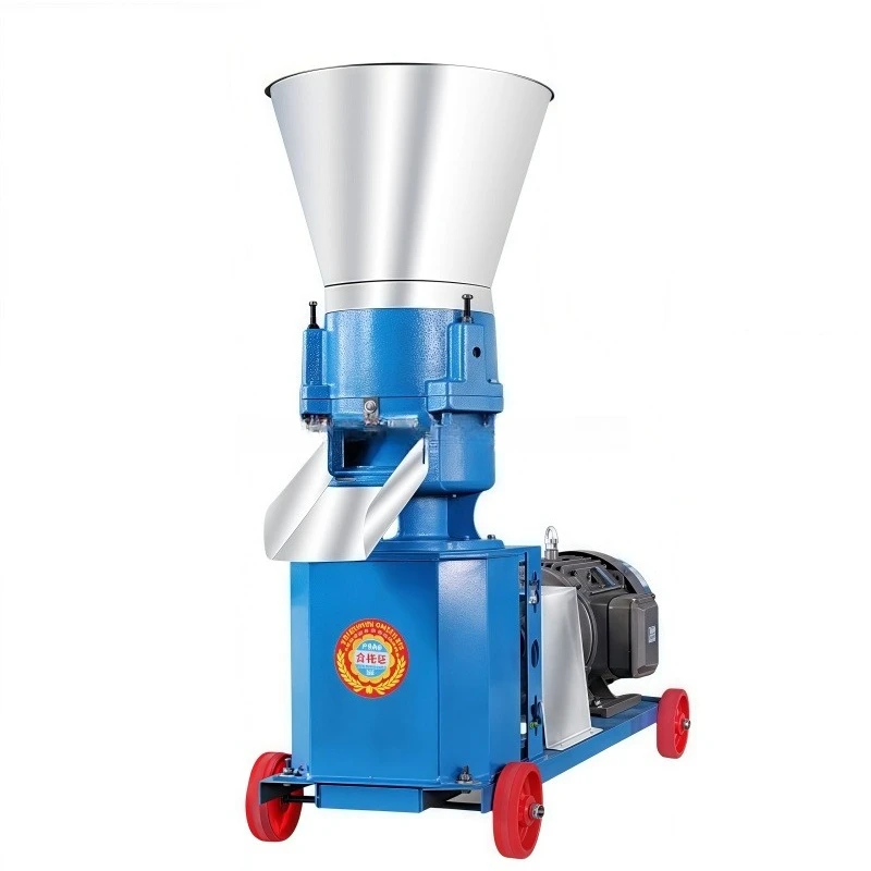 Electric Animal Chicken Cattle Horse Feed Pelletizer Diesel Wood Pelletizer