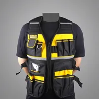 Tool Vest Multifunctional Portable Tools Storage Accessories Carpenter Electrician Repair Wrench Screwdriver Hardware Organizer