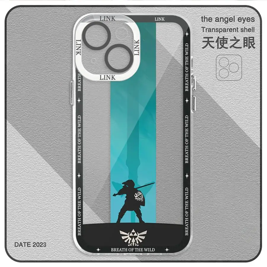 Legend Of Zelda Game Cover Phone Case for Motolora Moto G22 G32 G52 G71 G72 G73 Edge 40 Clear Soft TPU