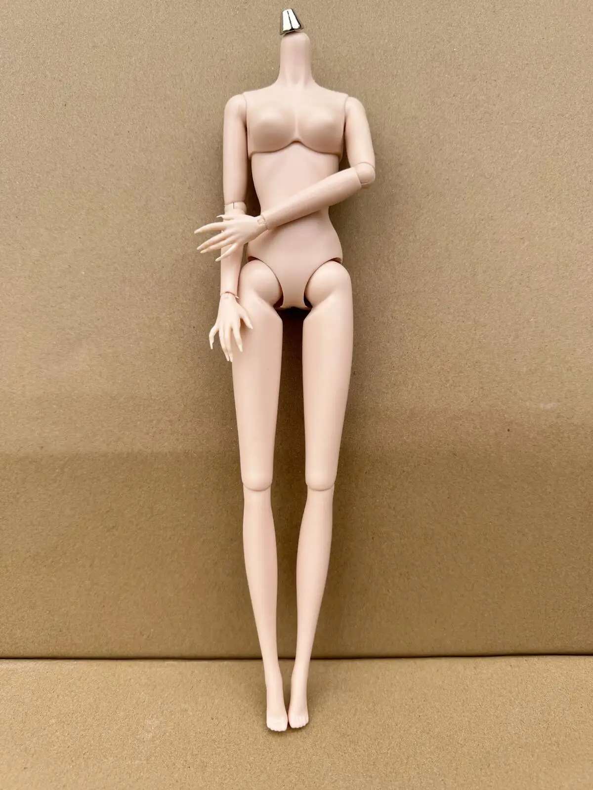 Original LULY Puppenkörper, 8 Hauttöne, hochwertige große Brüste, 29 cm, 1/6 Ersatzkörper für Barbi/FR/IT Puppenköpfe