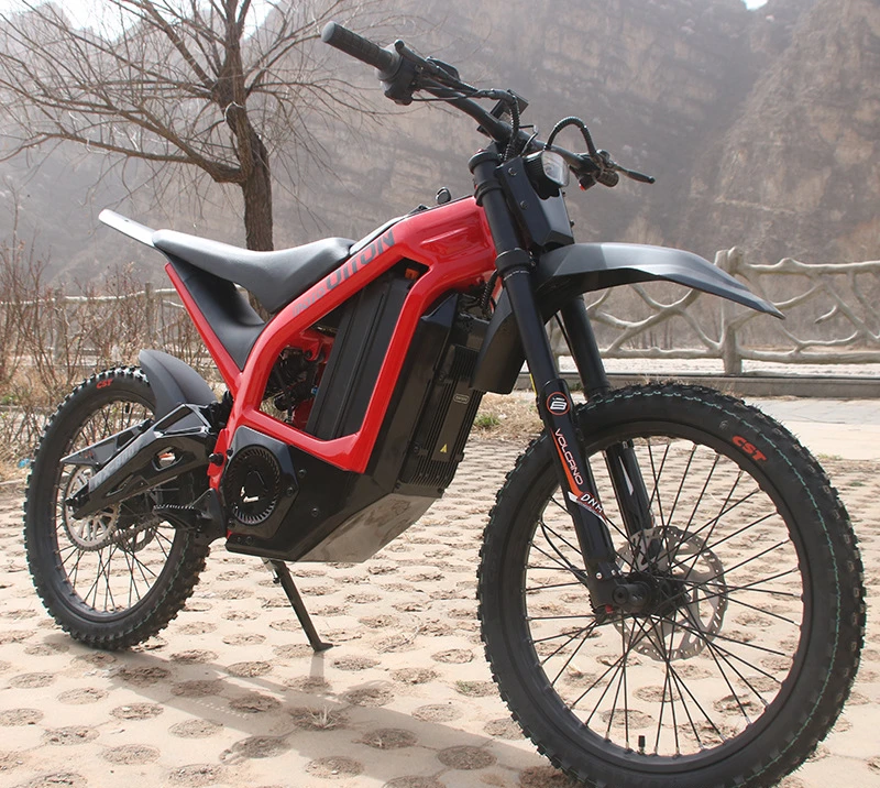 Precio superior 2025 72V30AH batería 6000W Motor todoterreno bicicleta de cross eléctrica