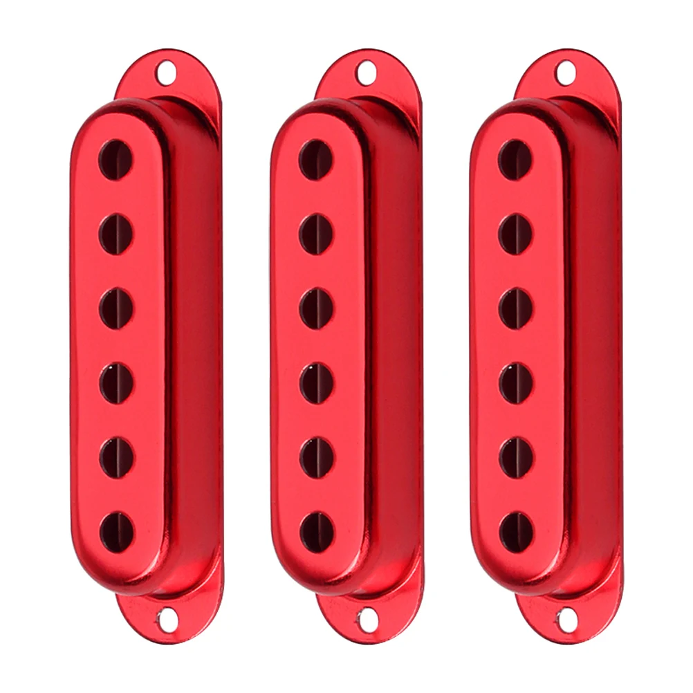

3pcs Pickup Covers Guitar Humbucker Dust Protective Smooth Surface Long Term Use Anti Vibration Compatibility