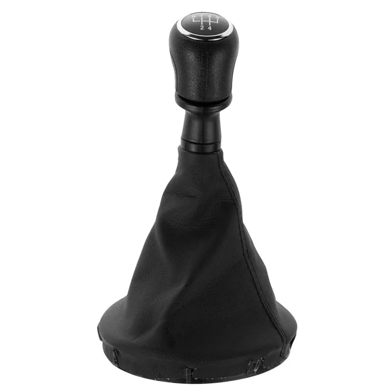  Autozubehör 5/6 Gang Schaltknauf Leder Gamasche Kofferraumabdeckung für VW Volkswagen Transporter T5 T5.1 T6 Gp 2003-2011 – Detail 2