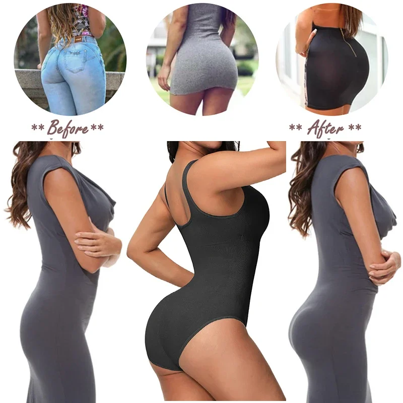 Shapewear Corset Bodysuit for Women Tummy Control Shapewear V-Neck Slimming Tank Tops Waist Trainer Full Body Shaper Underwear