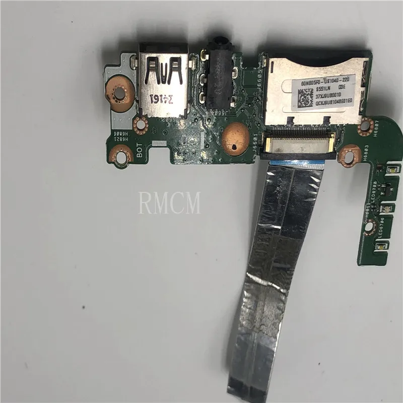 

Original For ASUS S551L S551LB V551 K551 K551L R551LA R551LB Laptop Motherboard USB Audio Board S551LN S551LB IO BOARD