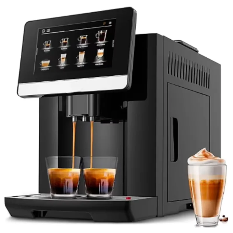 2024 hot sale super full Automatic Espresso  cappuccino Coffee Machine with 20 drinks with 7