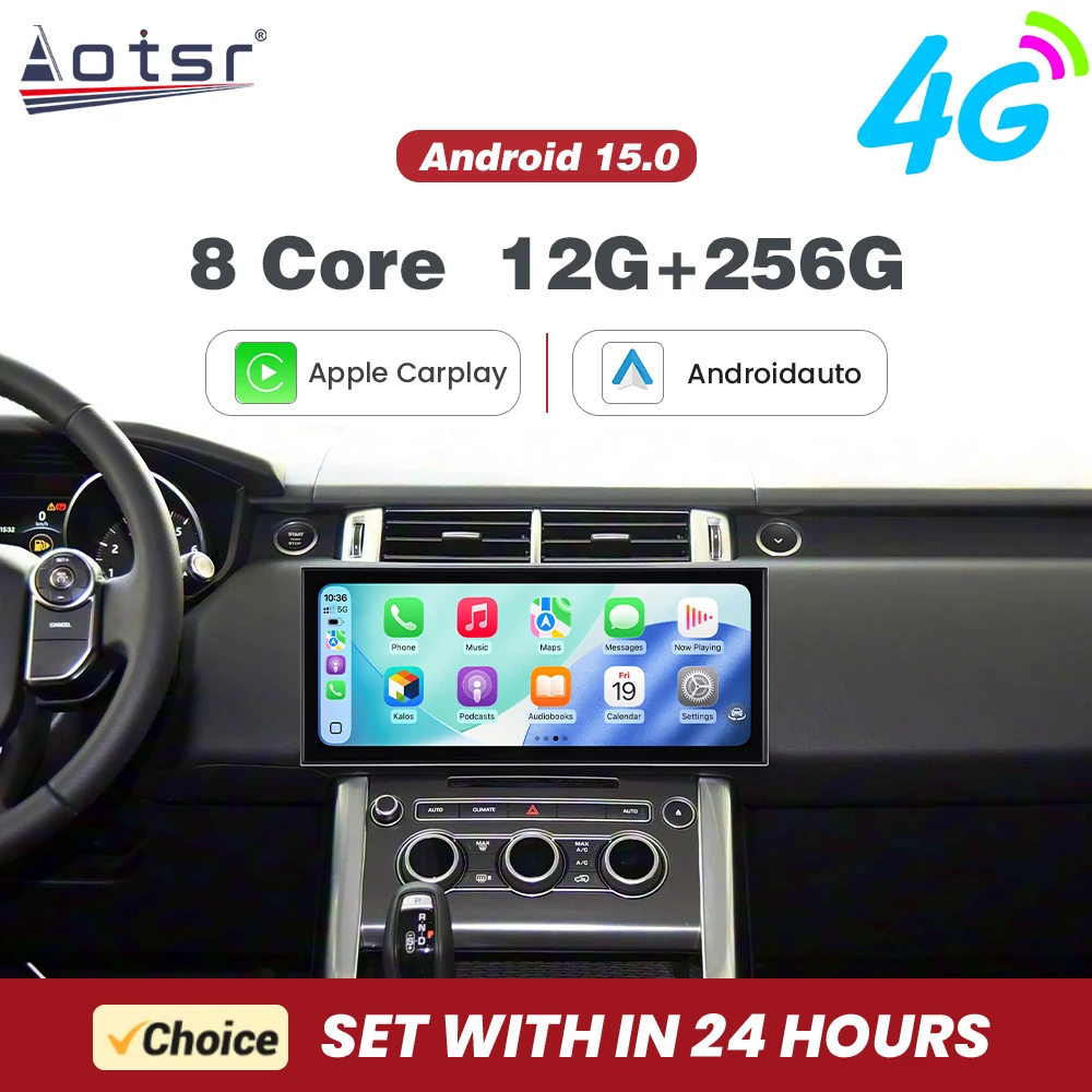 

For Land Rover Range Rover Sport 2016-2017 15.8 Inch In-Dash Touchscreen Car Radio GPS Nav Carplay Android Auto Plug & Play