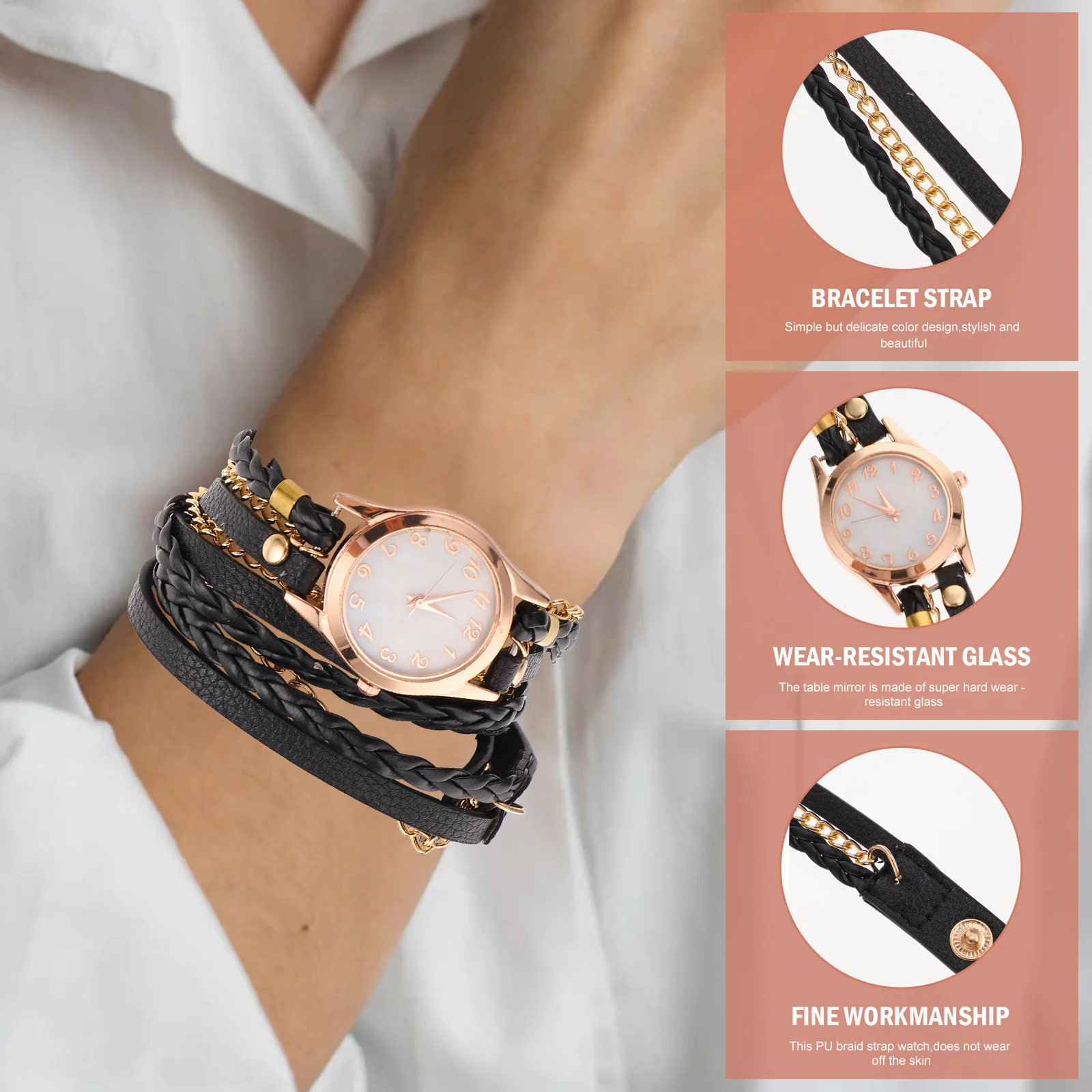 

Womens Watch Decorative Women Watch Good for Dating Party Birthday Festive Events with Delicate Design Watches for Women