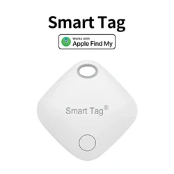 Bluetooth GPS Smart Tag Works with Apple Find My APP Anti Lose Reminder Device for Iphone Tag Replacement Locator MFI Rated
